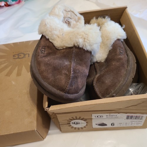 Ugg brown mules boxed - ugg, 4