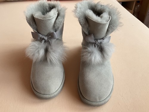 Ugg stiefel farbe grau - grau, 39