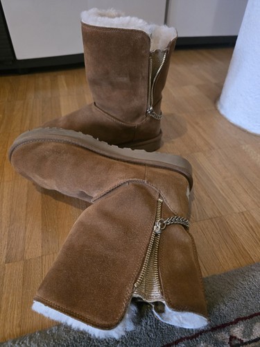 Ugg damen classic button boots - classic,
