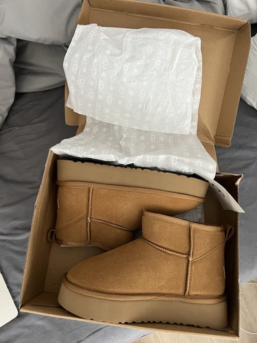 Ugg damen braun plateau - 40,